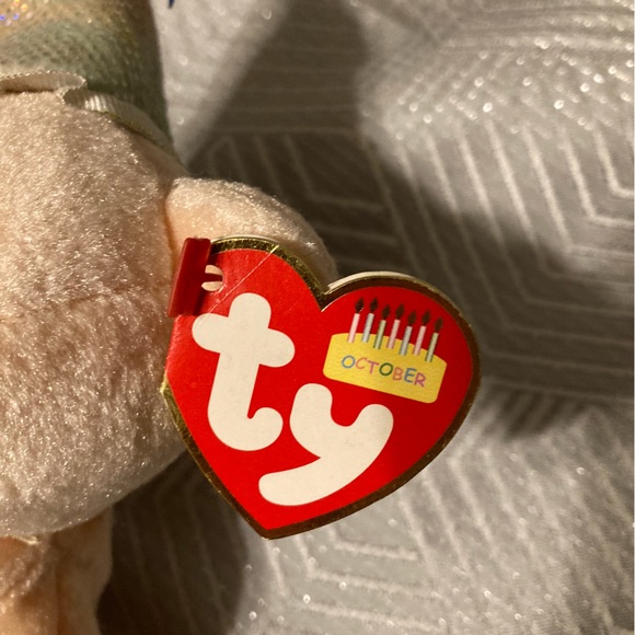 ⚡️ TY beanie babie birthday bear October - Picture 2 of 5